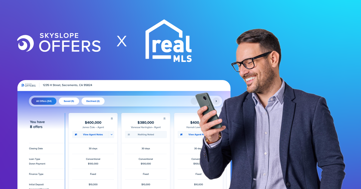 realMLS© Partners with SkySlope to Debut Transparency-Enhancing Offer Management Experience - SkySlope - Real Estate Transaction Management